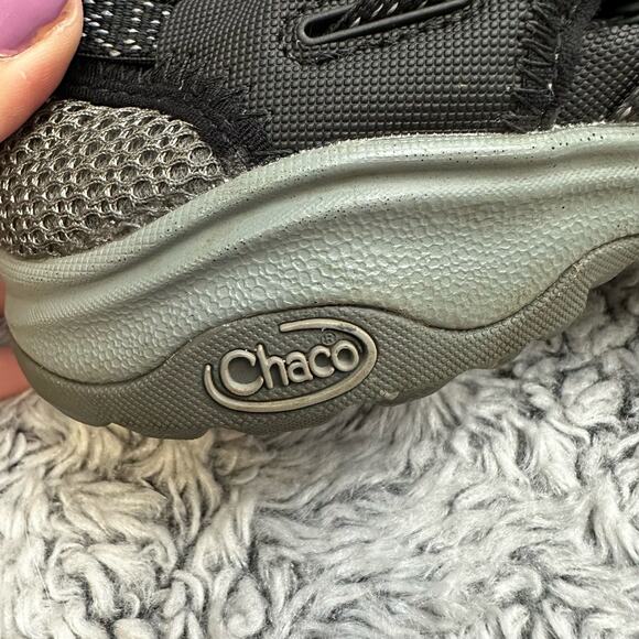 Chaco Outcross Evo Black Gray Water Shoes Size 7 Slip On Hiking Outdoor Athletic - Picture 8 of 10